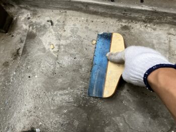 大阪市鶴見区にて防水工事を行いました。